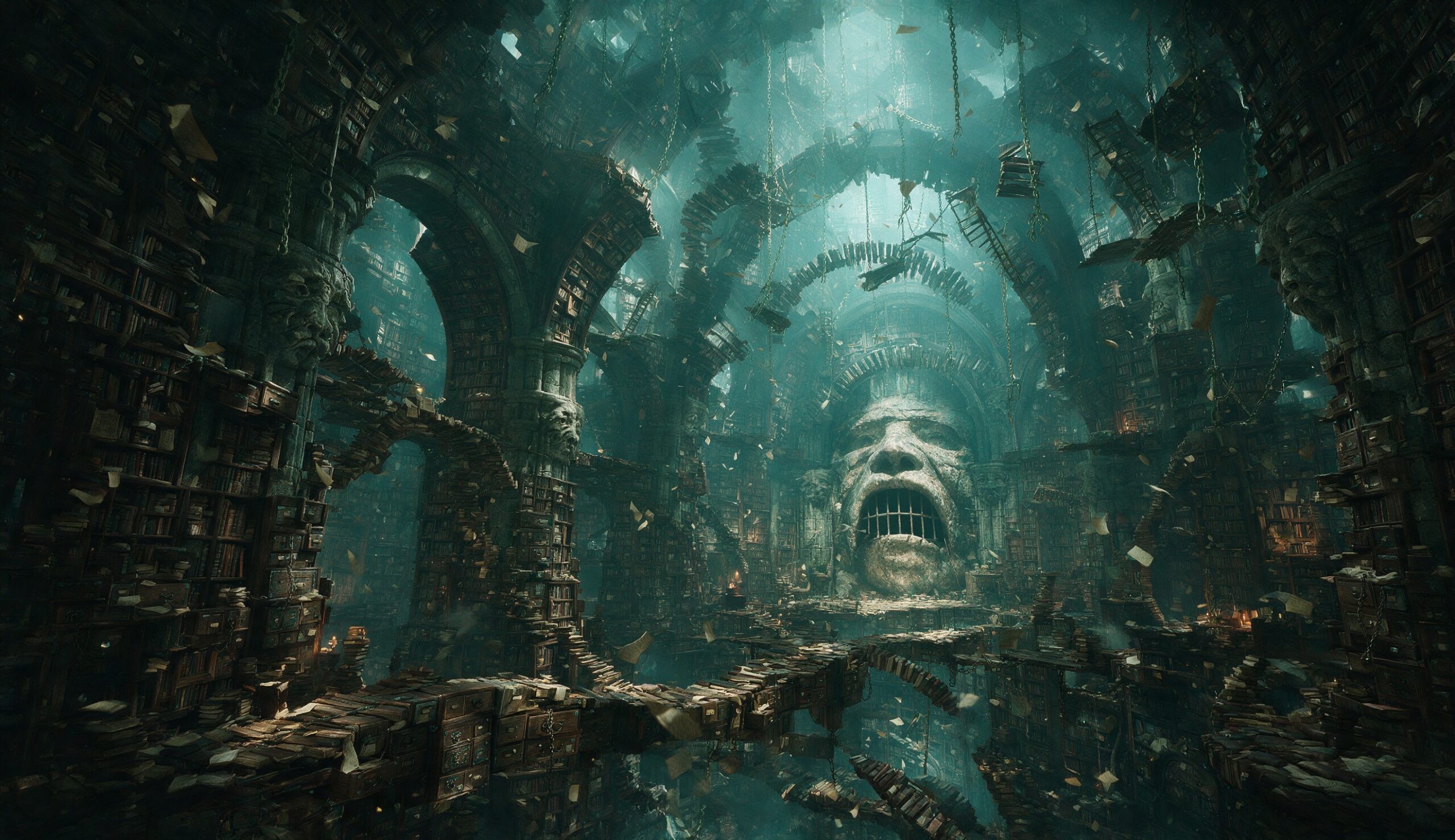 Voices in the Void: Hollow Heart still — the Library of Broken Dreams
